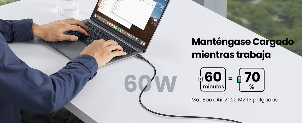 UGREEN USB-C A USB-C 1MT