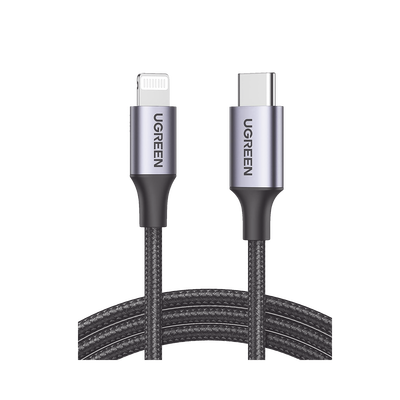 CABLE USB-C LIGHTNING SHELL UGREEN  