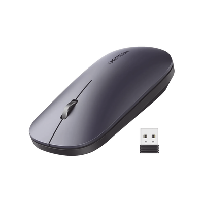 UGREEN MOUSE INALAMBRICO PORTABLE NEGRO 4000 DPI